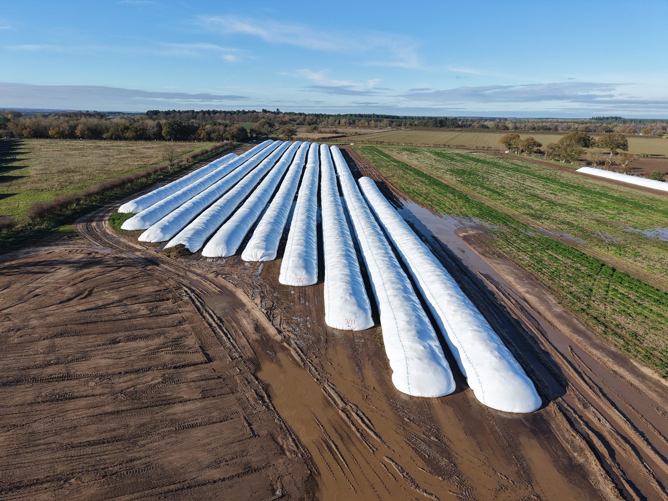 Bulk storage for grain, salt and fertilizer