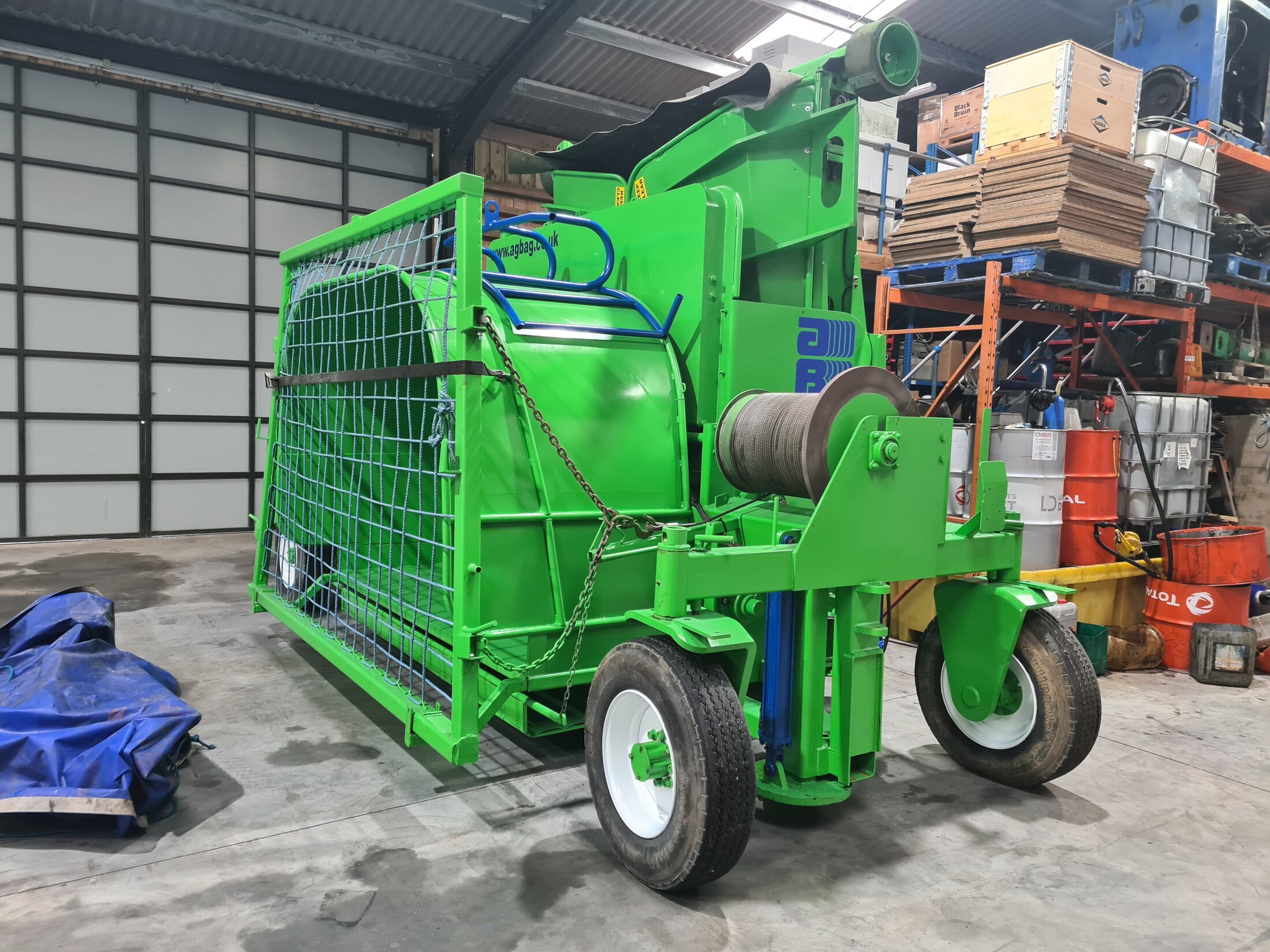 AgBag machinery ready for sale and setup