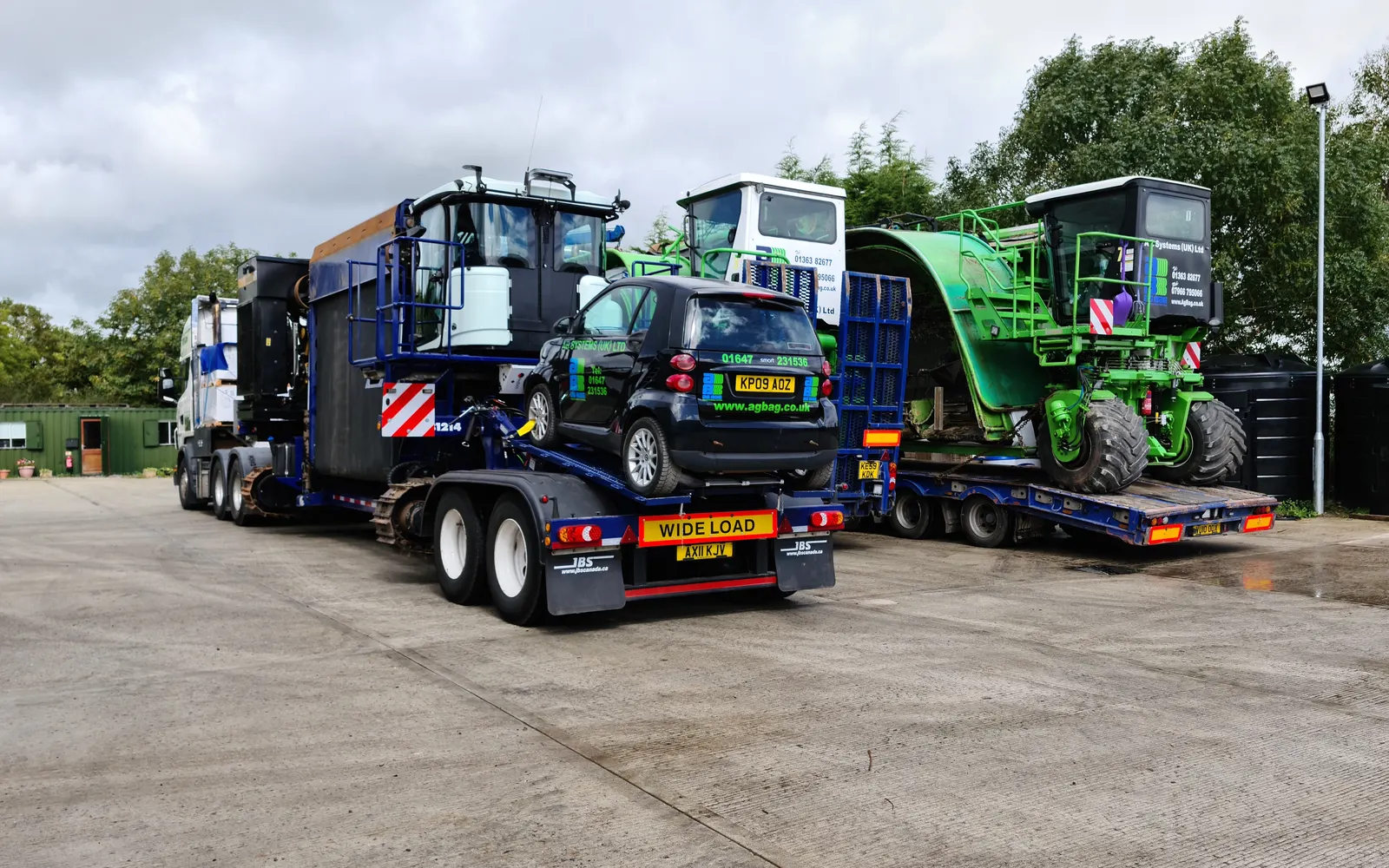 AgBag machinery and contracting equipment