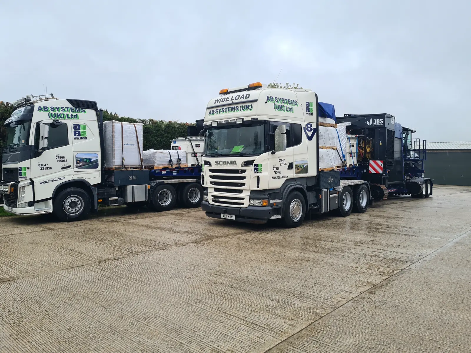 Nationwide contracting services with high capacity baggers