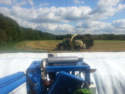 Harvesting grass 2014