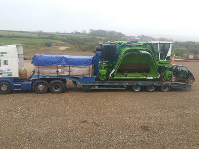 12ft bagger loaded