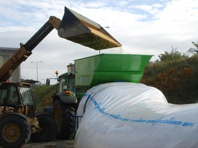 Grain bagging